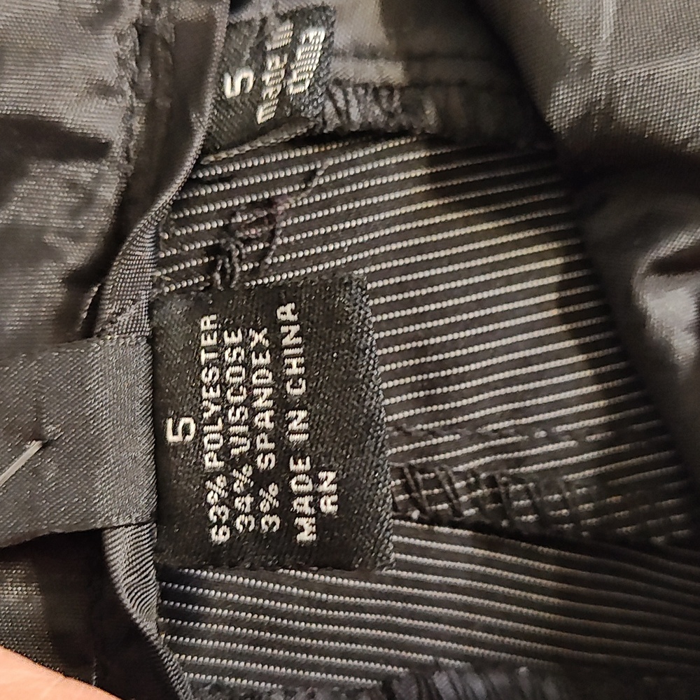3/$15 SALE! Ounce Black Pinstripe Pants - Picture 6 of 10